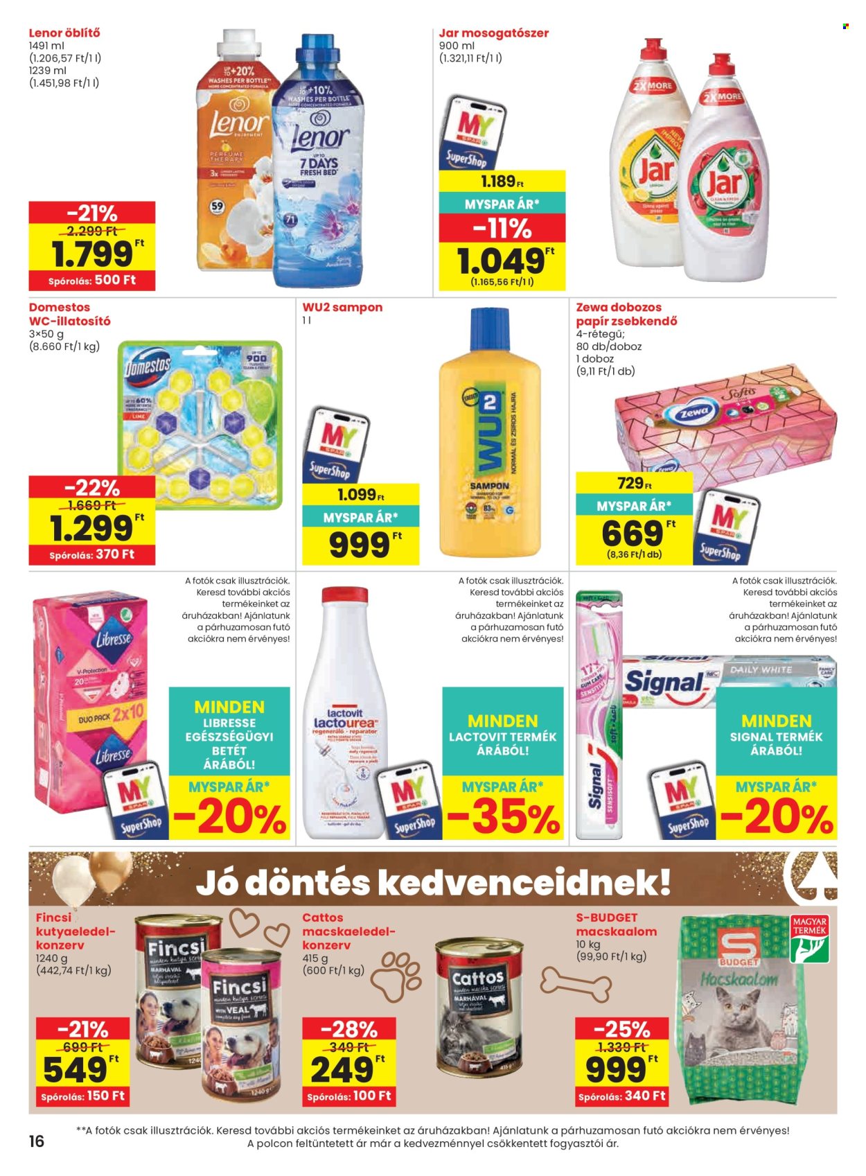 SPAR akciós újságok - 2026.10.29 - 2026.11.04. Oldal 16