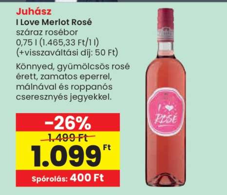 I Love Merlot Rosé