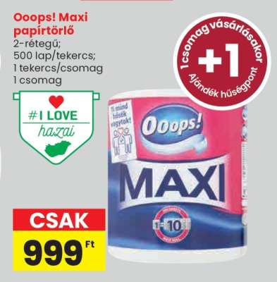 OOOPS! Maxi papírtörlő*