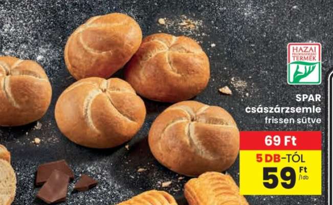 SPAR császárzsemle