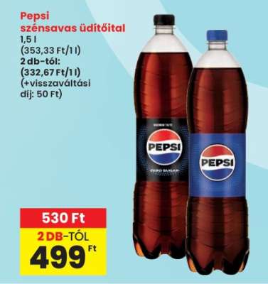 Pepsi szénsavas üdítőital