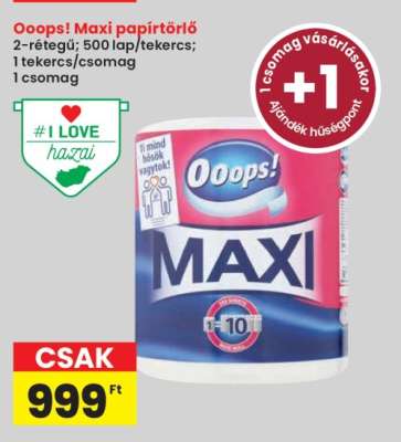 OOOPS! Maxi papírtörlő*