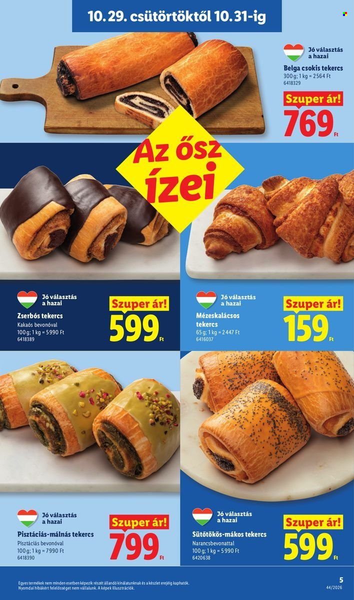 Lidl akciós újságok - 2026.10.29 - 2026.11.04. Oldal 5