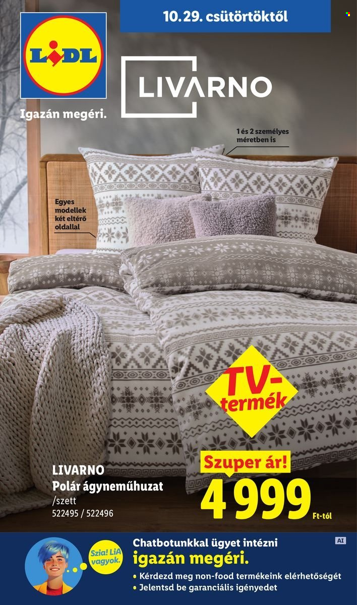 Lidl akciós újságok - 2026.10.29 - 2026.11.04. Oldal 1