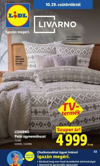 Újság Lidl - 2026.10.29 - 2026.11.04.