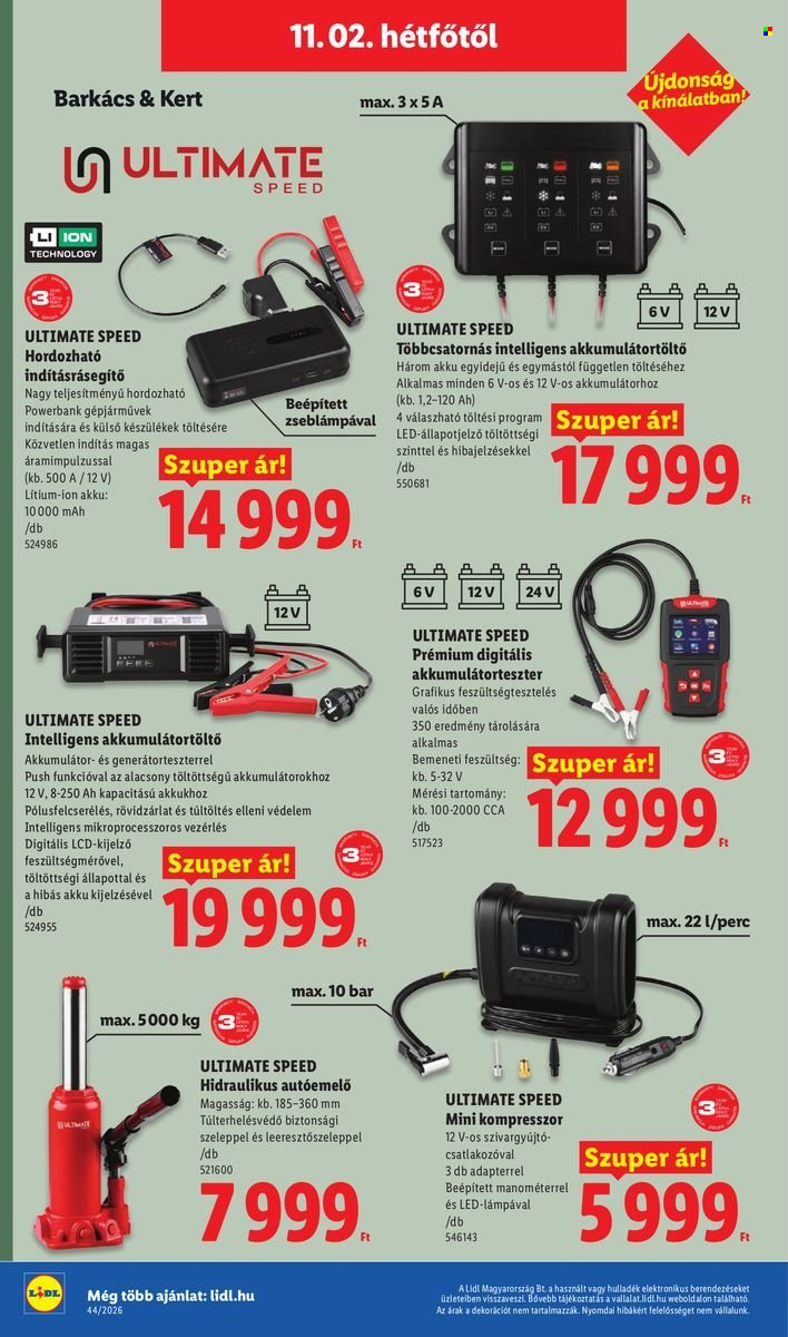 Lidl akciós újságok - 2026.10.29 - 2026.11.04. Oldal 20