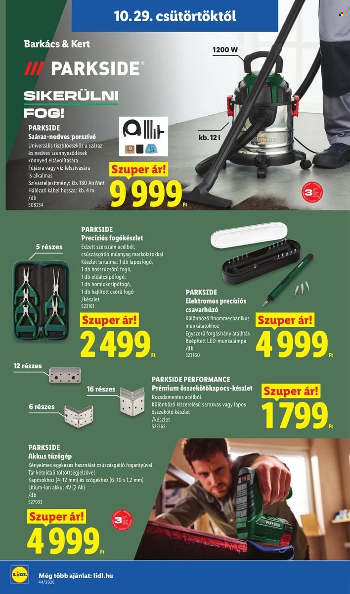 Lidl akciós újságok - 2026.10.29 - 2026.11.04. Oldal 40