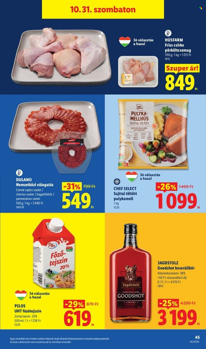 Lidl akciós újságok - 2026.10.29 - 2026.11.04. Oldal 45