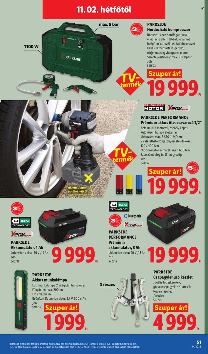 Lidl akciós újságok - 2026.10.29 - 2026.11.04. Oldal 51