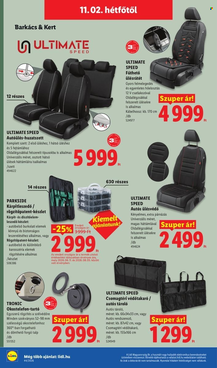 Lidl akciós újságok - 2026.10.29 - 2026.11.04. Oldal 54