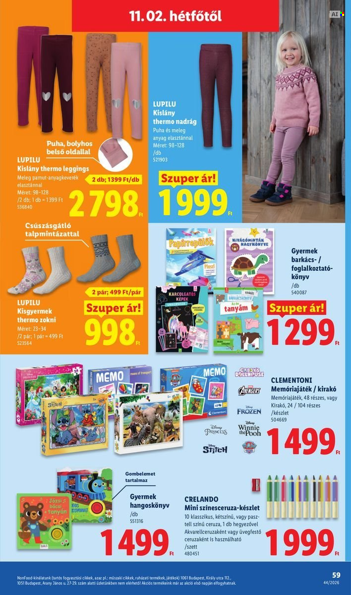 Lidl akciós újságok - 2026.10.29 - 2026.11.04. Oldal 59