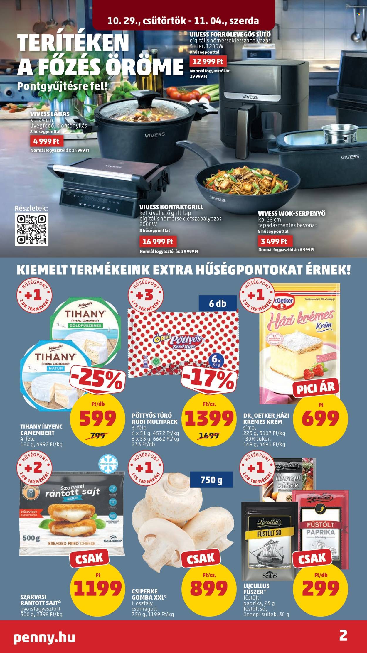 Penny Market akciós újságok - 2026.10.29 - 2026.11.04. Oldal 2