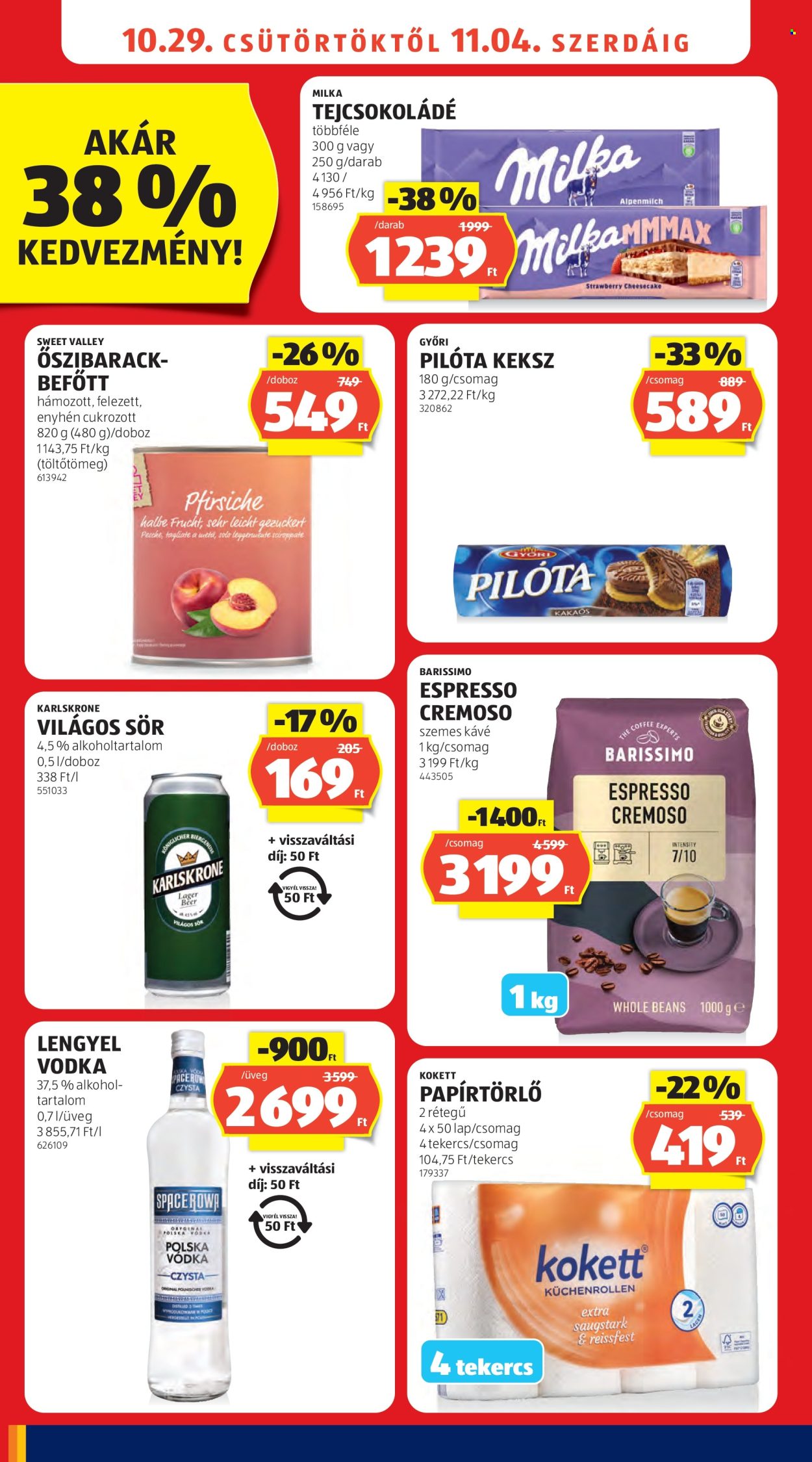 Aldi akciós újságok - 2026.10.29 - 2026.11.04. Oldal 12
