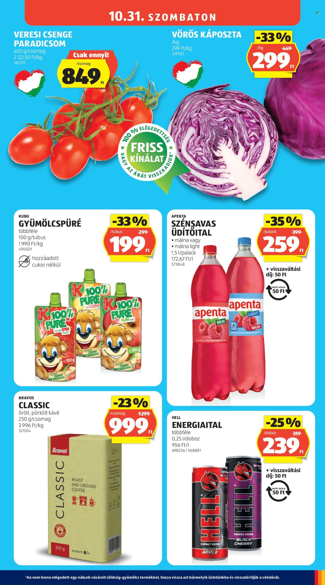 Aldi akciós újságok - 2026.10.29 - 2026.11.04. Oldal 33