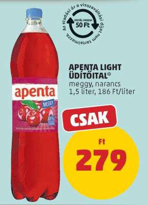 Apenta Light Üdítőital