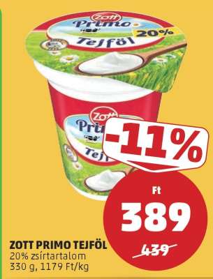 Zott Primo Tejföl