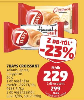 7days croissant