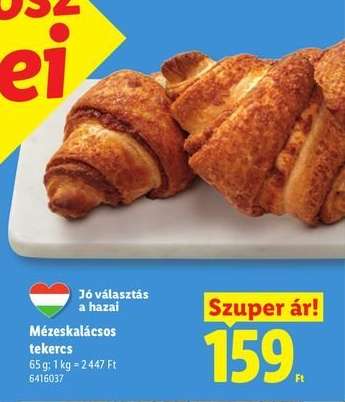Mézeskalácsos tekercs