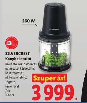 SILVERCREST Konyhai aprító