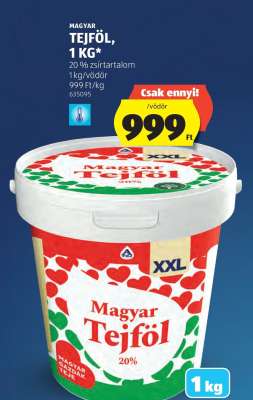 MAGYAR TEJFÖL, 1 KG
