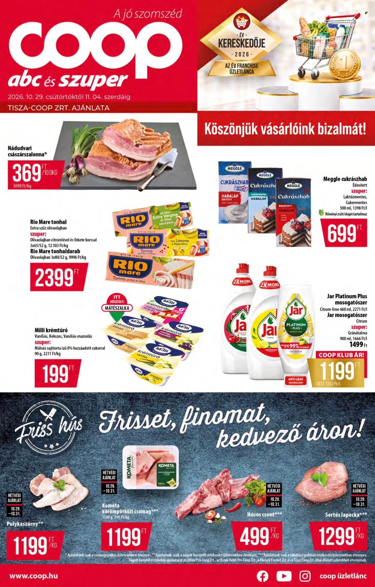 Coop akciós újságok - 2026.10.29 - 2026.11.04. Oldal 1