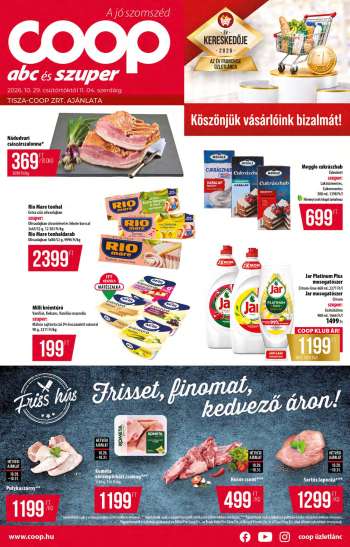 Újság Coop - 2026.10.29 - 2026.11.04.