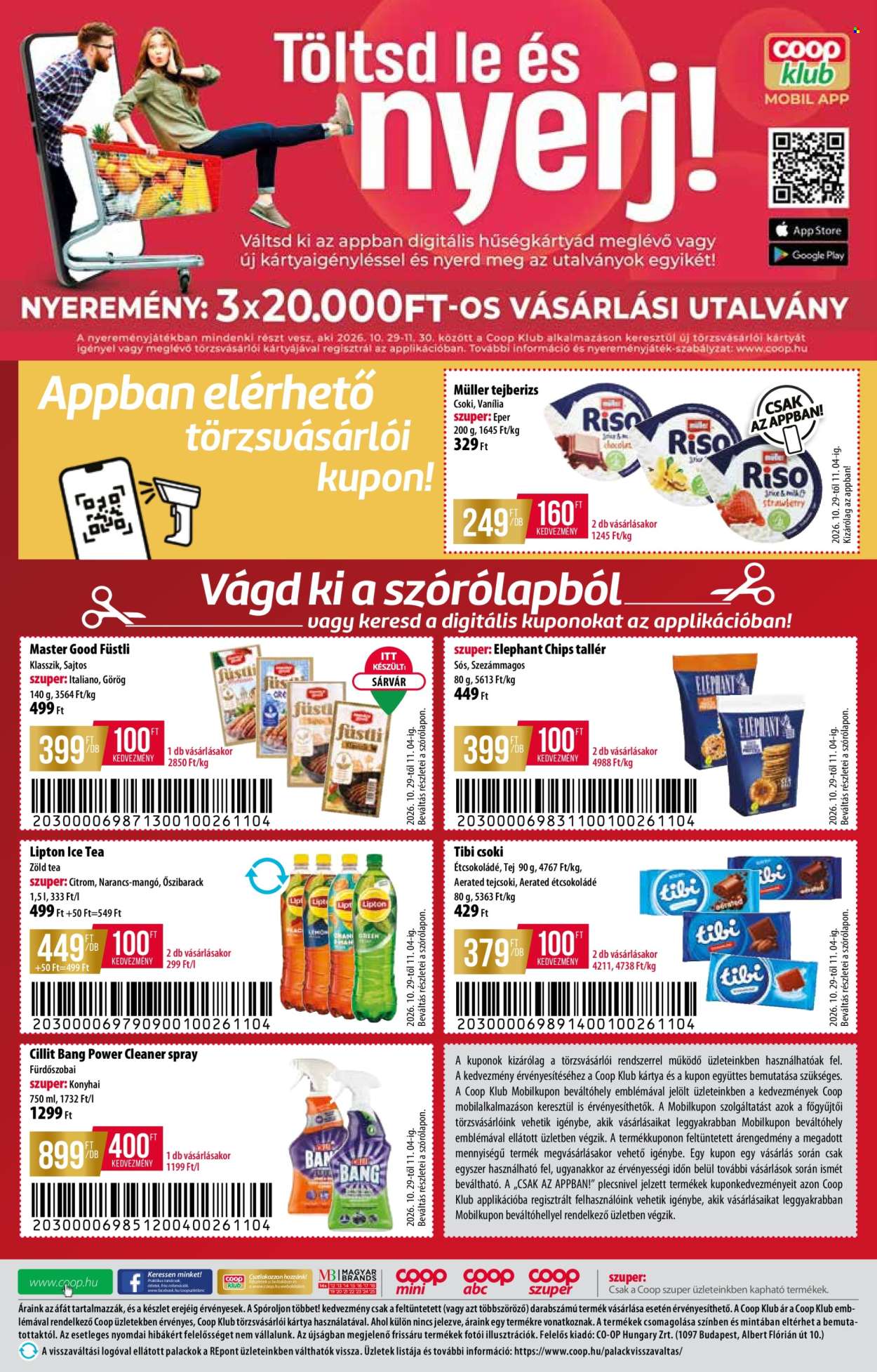 Coop akciós újságok - 2026.10.29 - 2026.11.04. Oldal 12