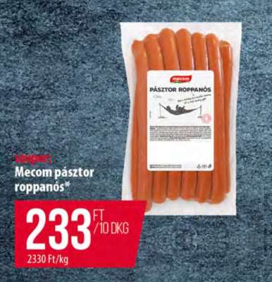 Mecom pásztor roppanós