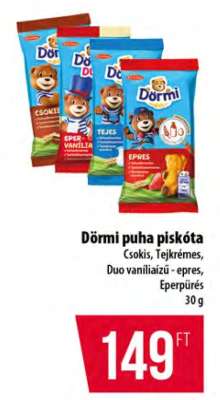 Dörmi puha piskóta