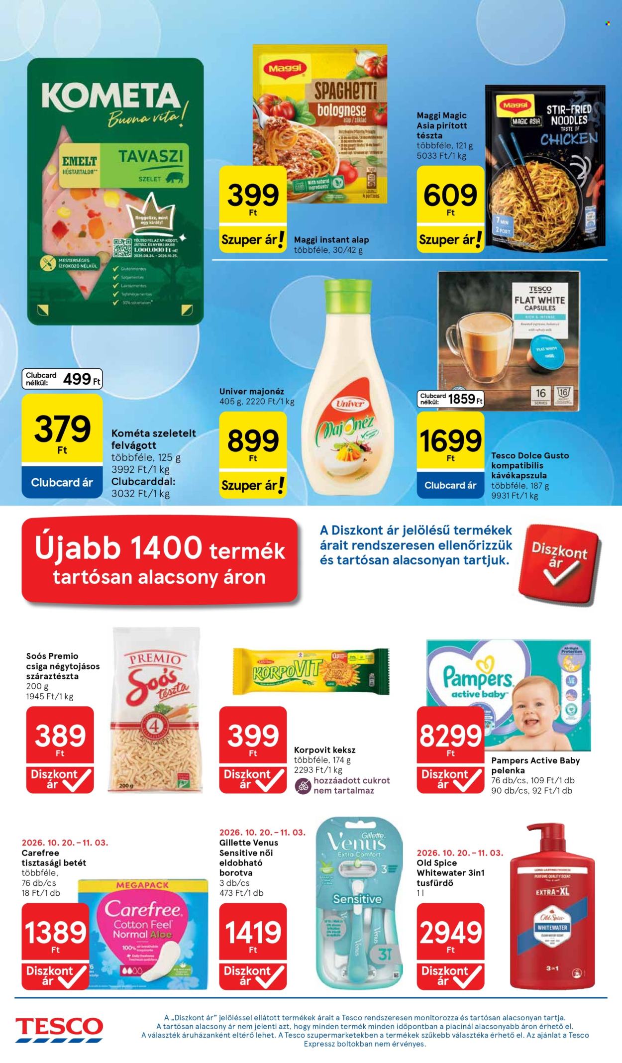 TESCO akciós újságok - 2026.10.29 - 2026.11.04. Oldal 4
