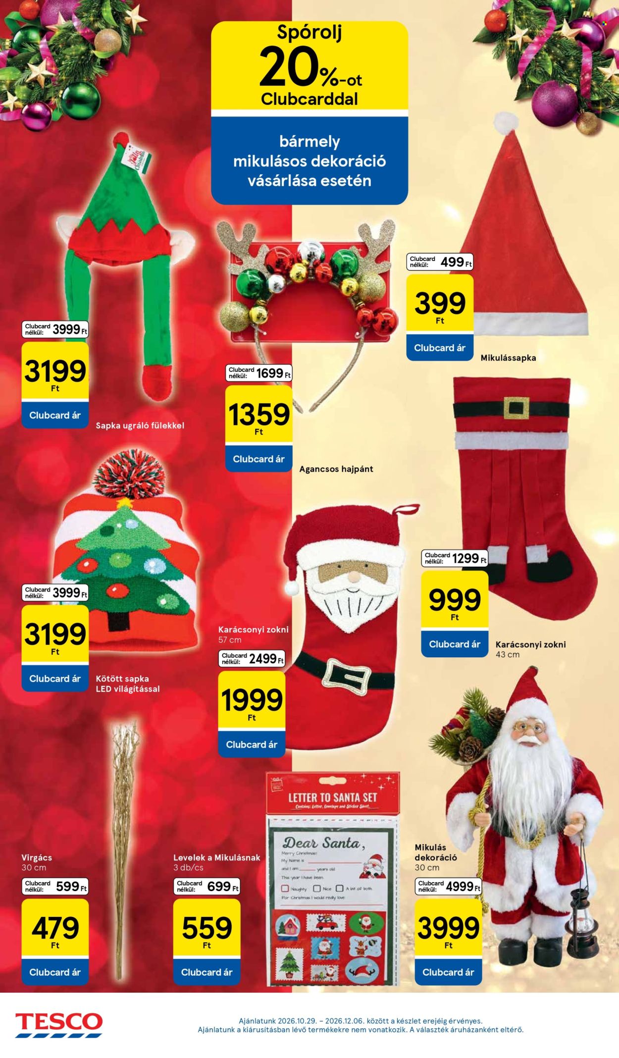 TESCO akciós újságok - 2026.10.29 - 2026.11.04. Oldal 28
