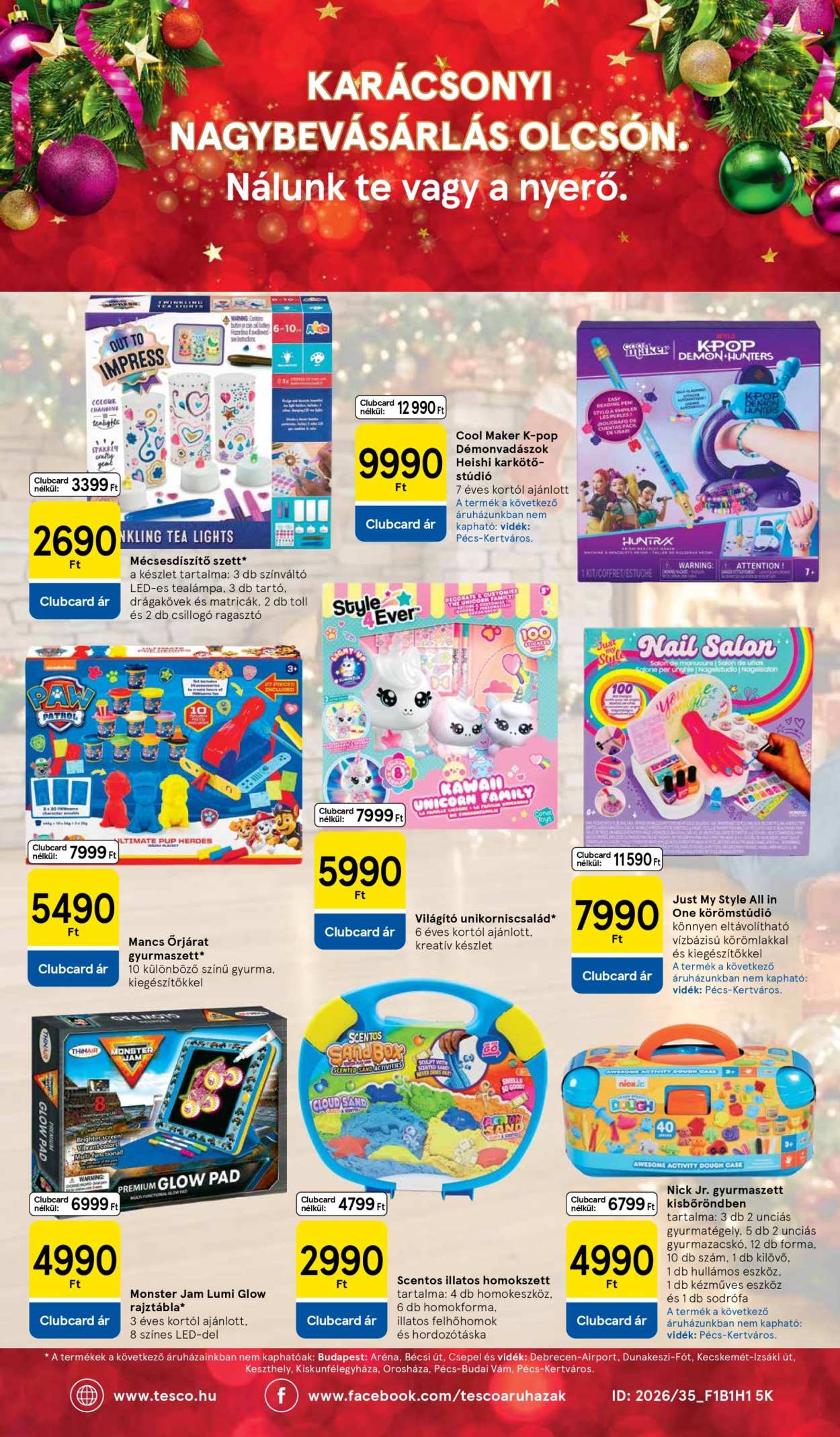TESCO akciós újságok - 2026.10.28 - 2026.11.17. Oldal 32