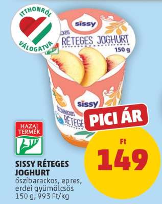 Sissy Réteges Joghurt