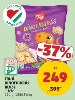 TRIJÓ DÍNÓFIGURÁS KEKSZ