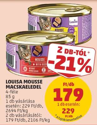 LOUISA MOUSSE MACSKAELEDEL