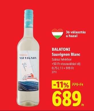 Balatoni Sauvignon Blanc
