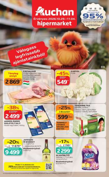 thumbnail - Akciós újság Auchan - Heti Hipermarket ajánlataink