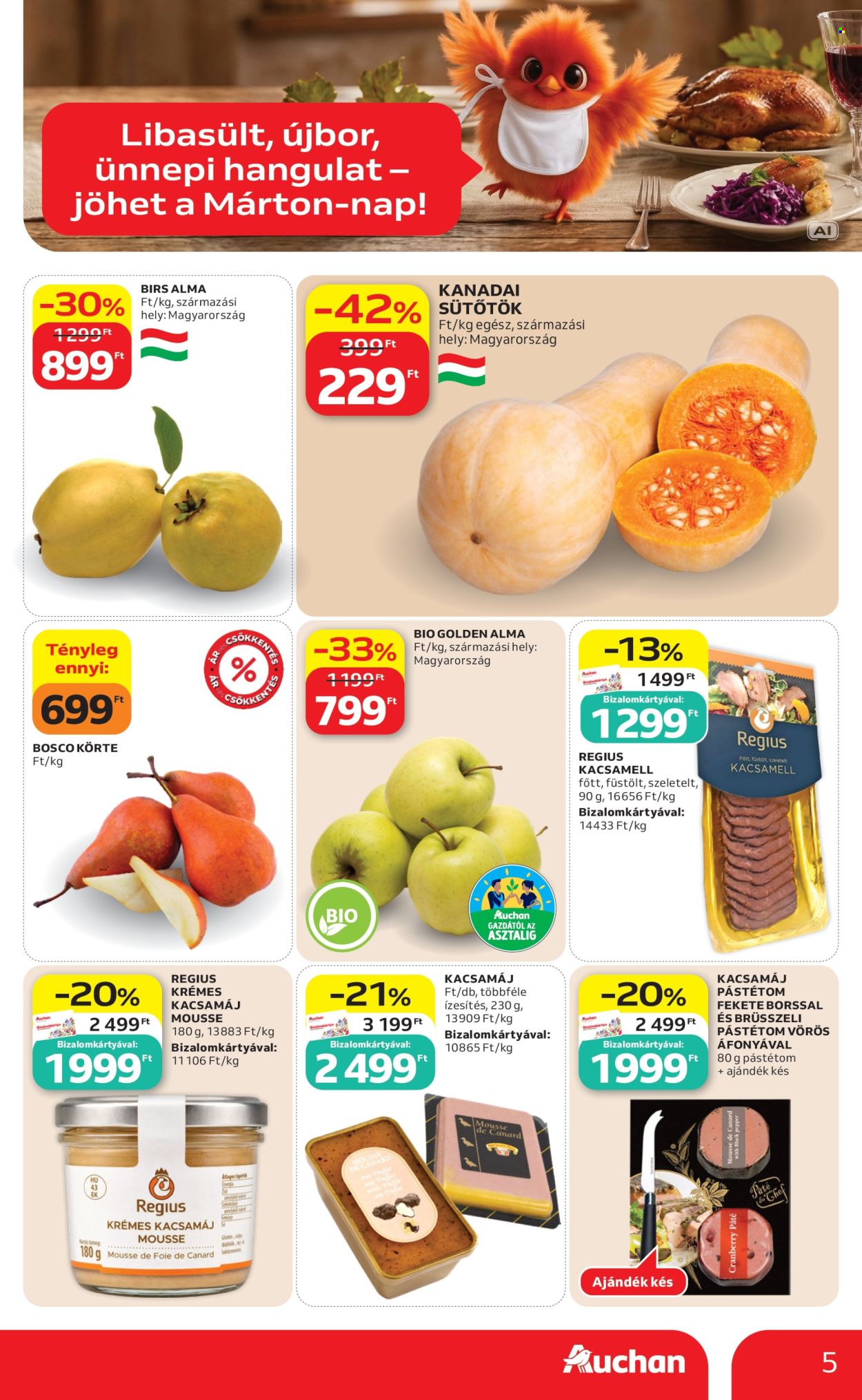 Auchan akciós újságok - 2026.10.29 - 2026.11.04. Oldal 5