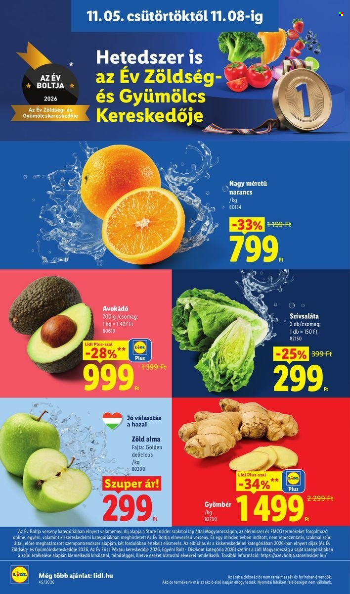 Lidl akciós újságok - 2026.11.05 - 2026.11.11. Oldal 2
