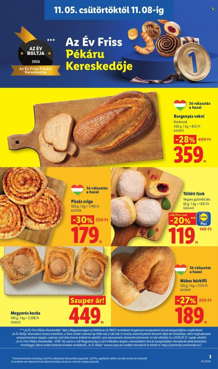 Lidl akciós újságok - 2026.11.05 - 2026.11.11. Oldal 3