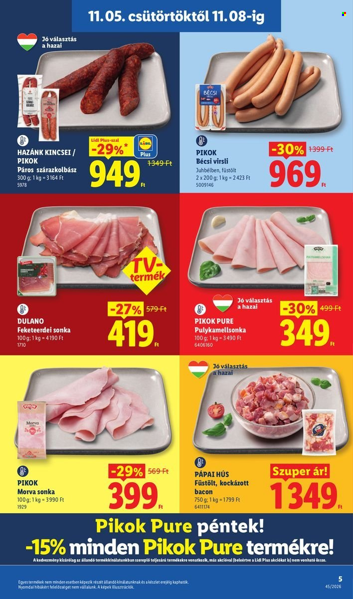 Lidl akciós újságok - 2026.11.05 - 2026.11.11. Oldal 5