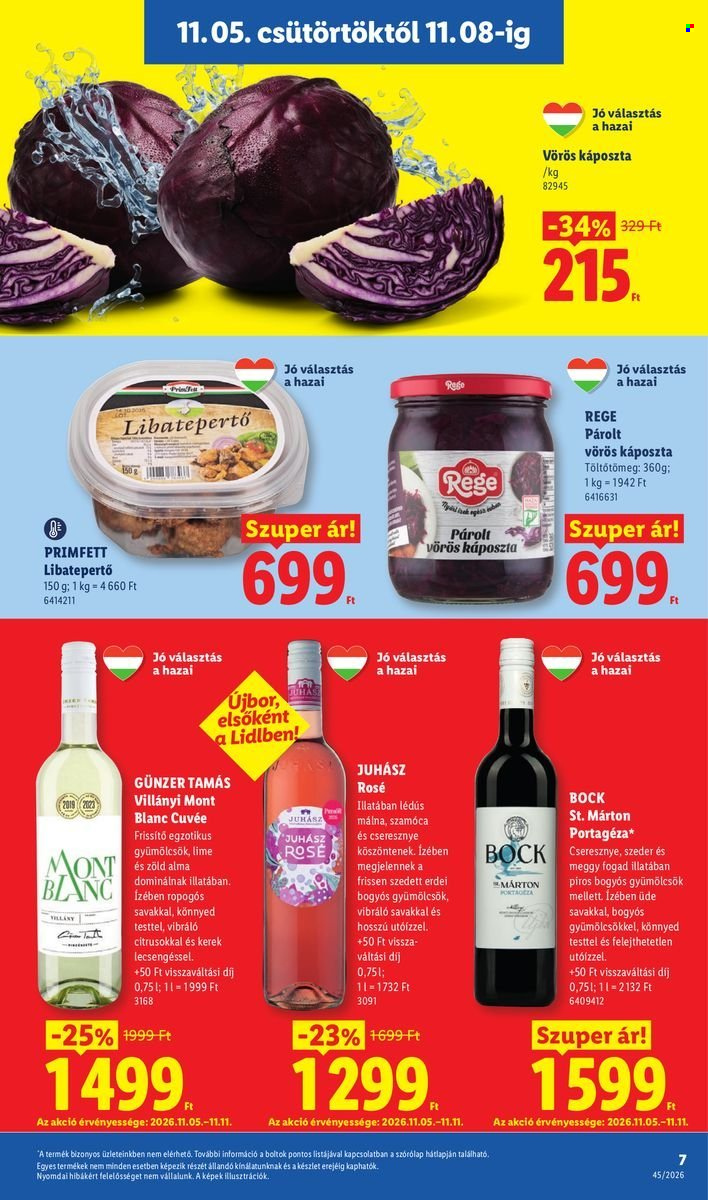 Lidl akciós újságok - 2026.11.05 - 2026.11.11. Oldal 7