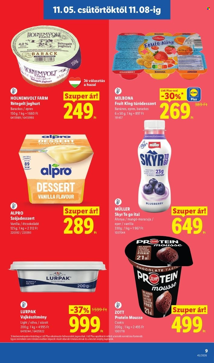 Lidl akciós újságok - 2026.11.05 - 2026.11.11. Oldal 9