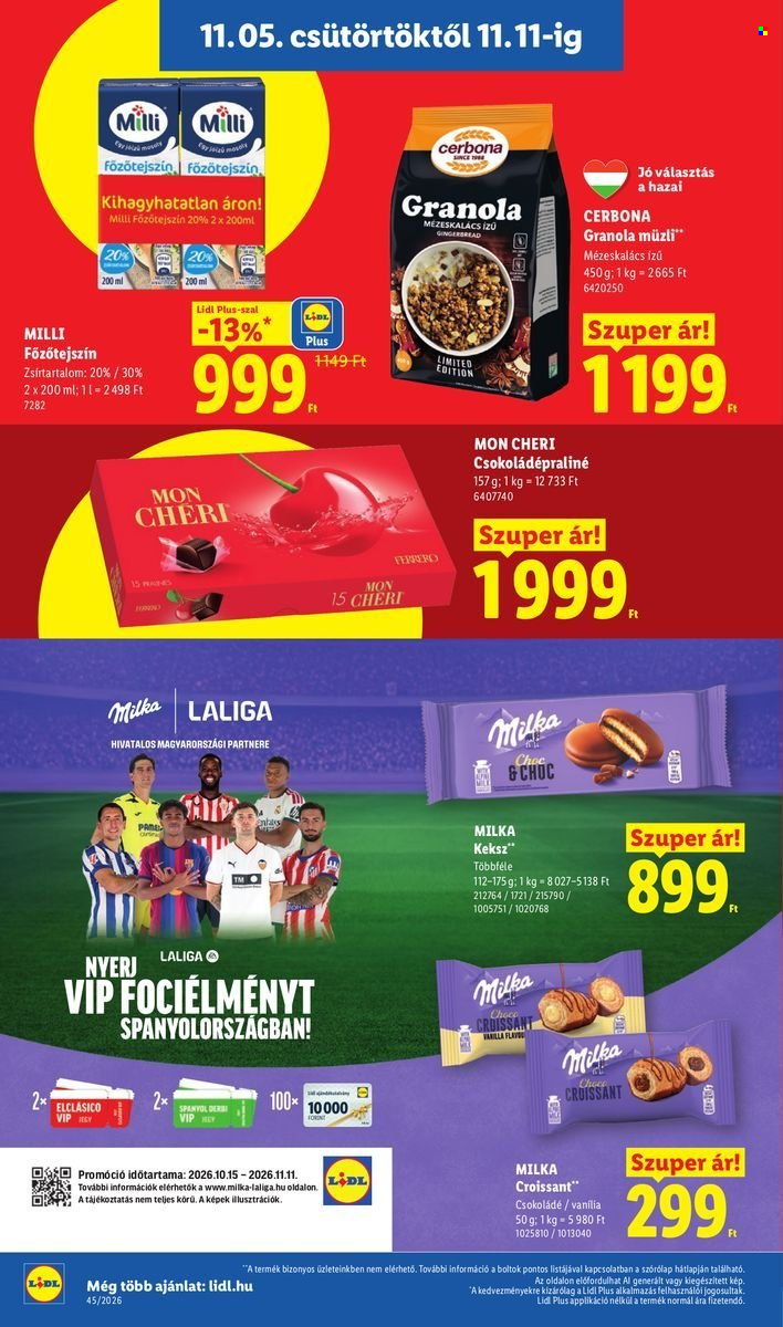 Lidl akciós újságok - 2026.11.05 - 2026.11.11. Oldal 12