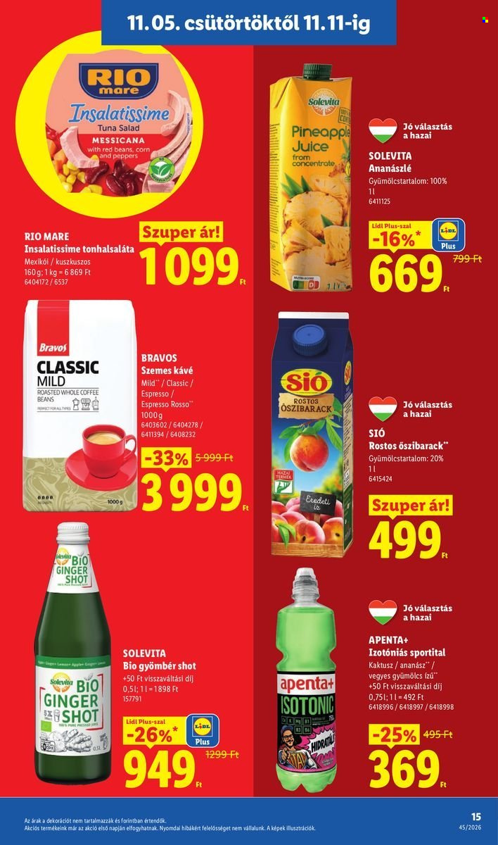 Lidl akciós újságok - 2026.11.05 - 2026.11.11. Oldal 15
