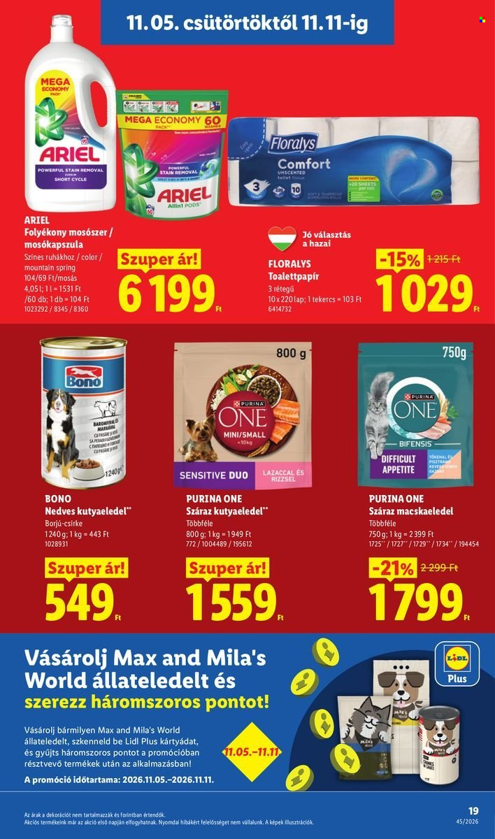Lidl akciós újságok - 2026.11.05 - 2026.11.11. Oldal 19