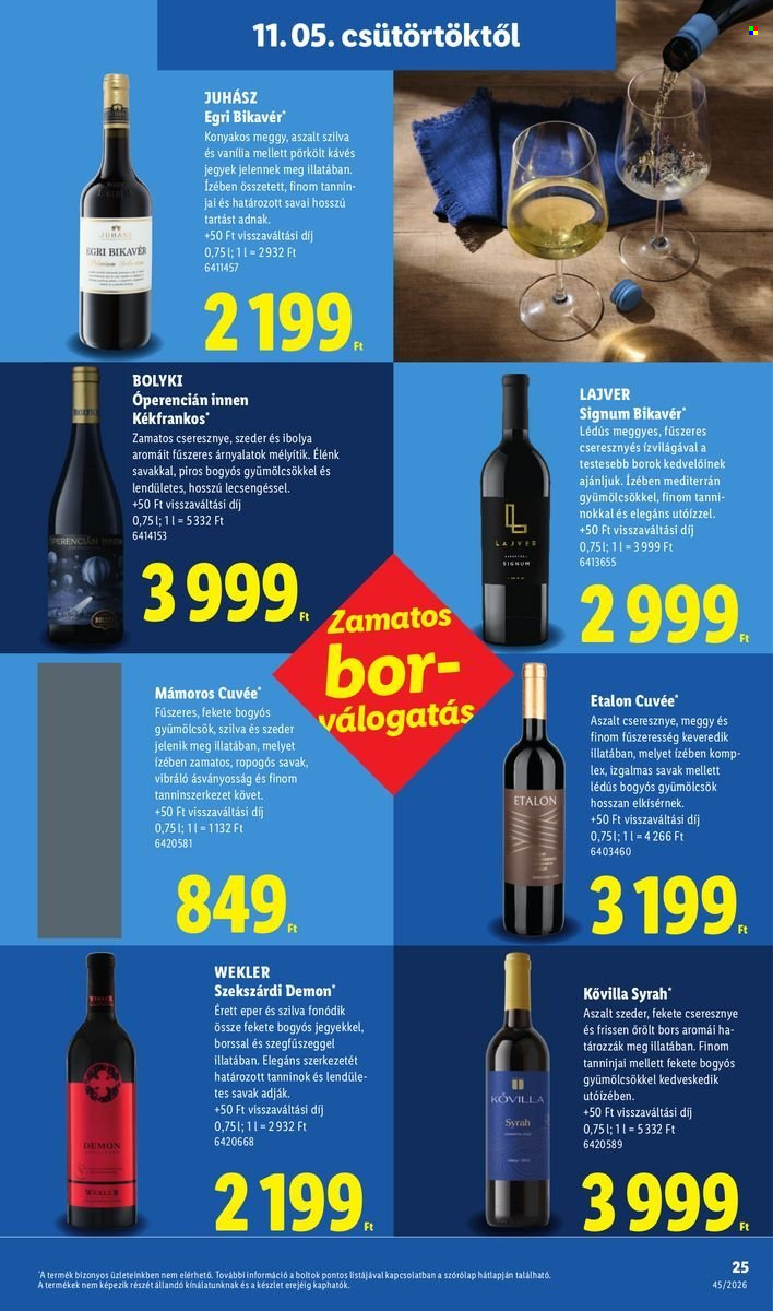 Lidl akciós újságok - 2026.11.05 - 2026.11.11. Oldal 25