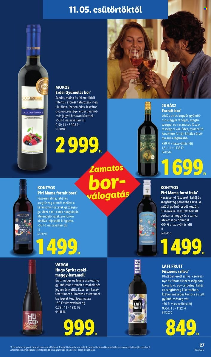 Lidl akciós újságok - 2026.11.05 - 2026.11.11. Oldal 27