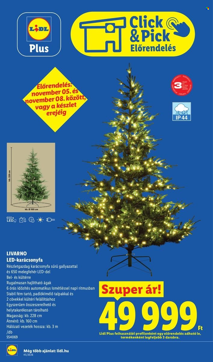 Lidl akciós újságok - 2026.11.05 - 2026.11.11. Oldal 4