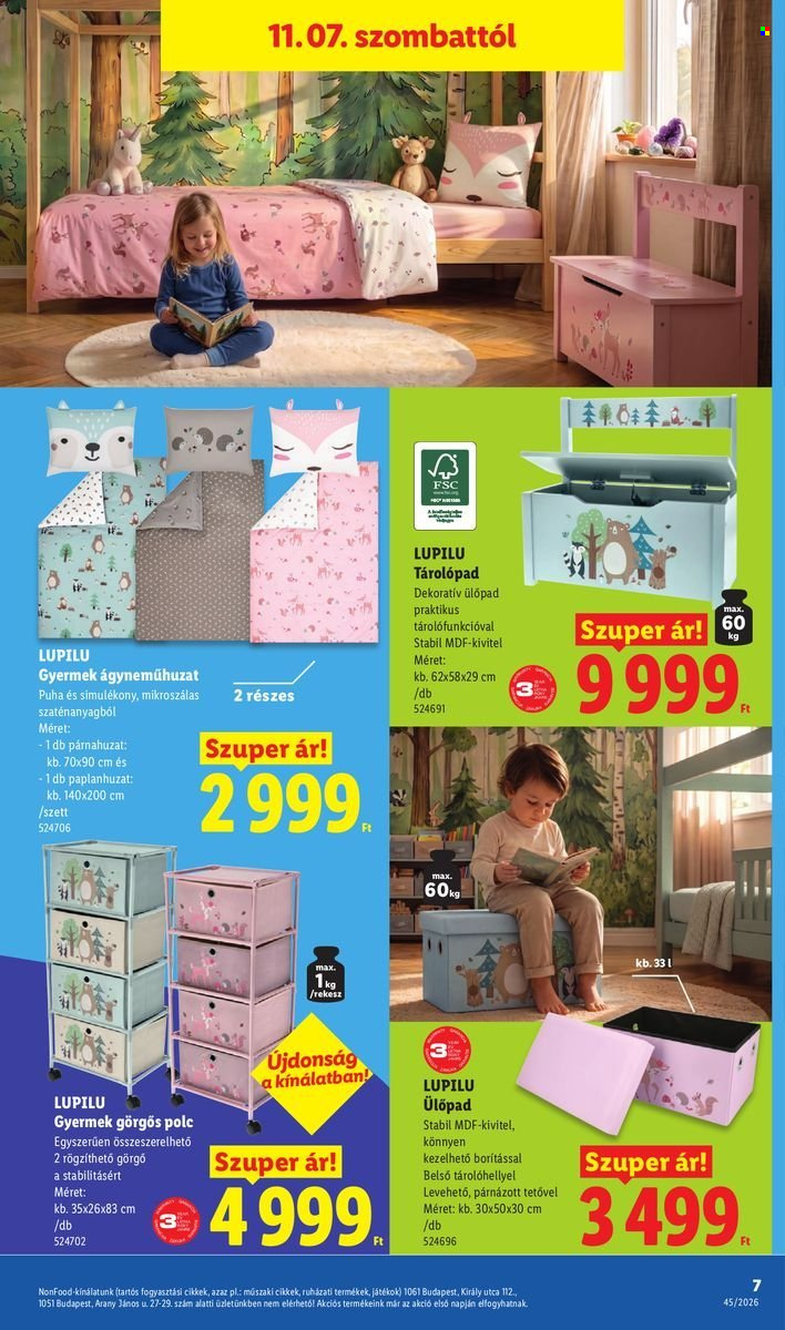 Lidl akciós újságok - 2026.11.05 - 2026.11.11. Oldal 7